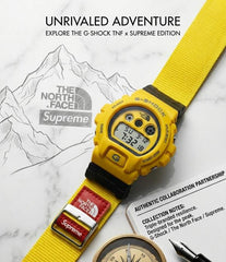G.SHOCK YELLOW& BLACK SUPREME WATCH
