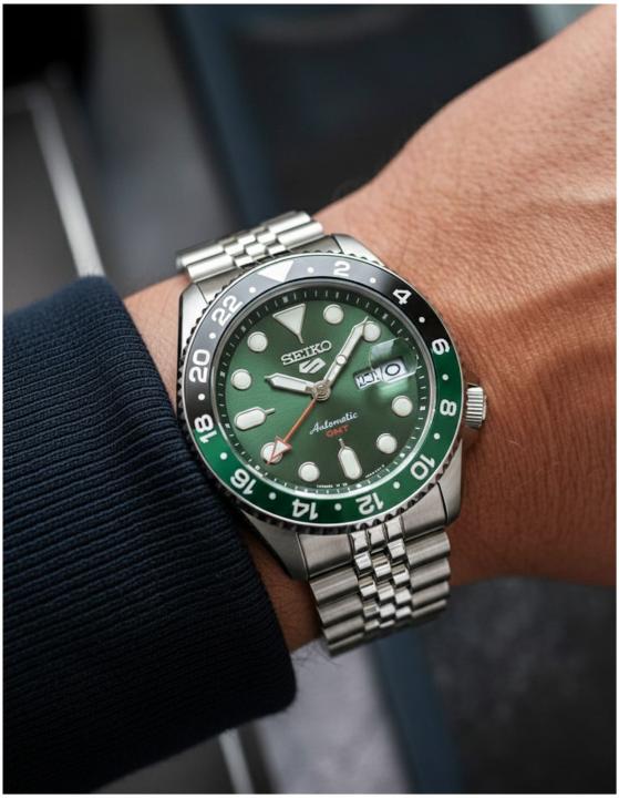SEIK.O 5 SPORTS GMT MOVEMENT LIKE AUTOMATIC