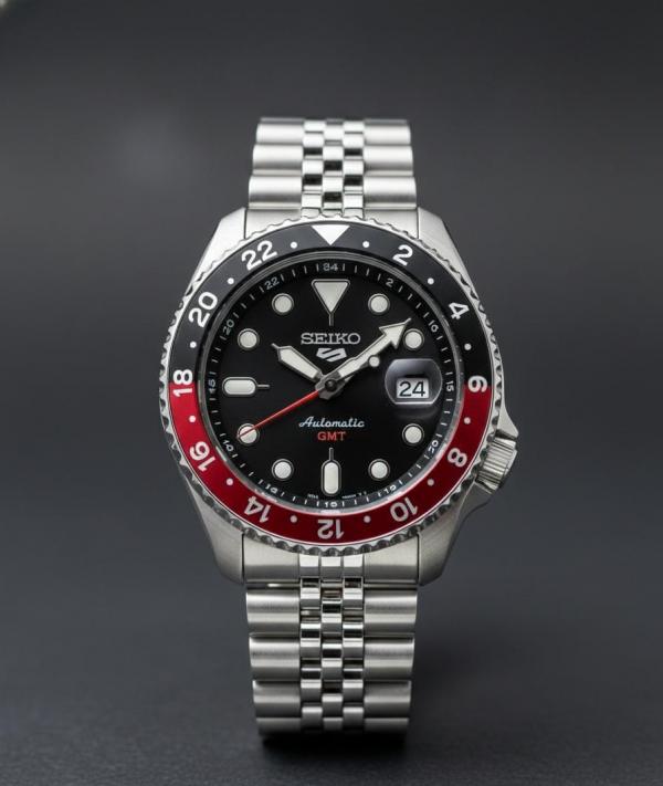 SEIK.O 5 SPORTS GMT MOVEMENT LIKE AUTOMATIC